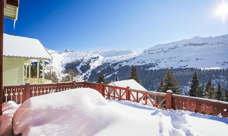 Ski verhuur Chalet 3 kamers 8 personen (Confort 70m²) - Les Chalets de Flaine Hameau - Maeva Home - Flaine - Buiten winter