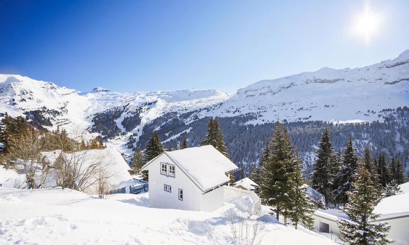 Location au ski Chalet 3 pièces 8 personnes (Confort 70m²) - Les Chalets de Flaine Hameau - Maeva Home - Flaine - Extérieur hiver