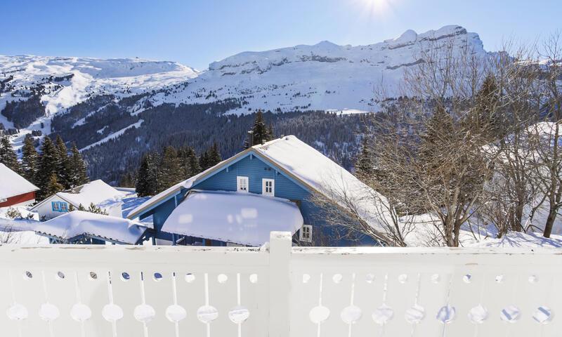 Location au ski Chalet 7 pièces 12 personnes (Sélection 145m²) - Les Chalets de Flaine Hameau - Maeva Home - Flaine - Extérieur hiver