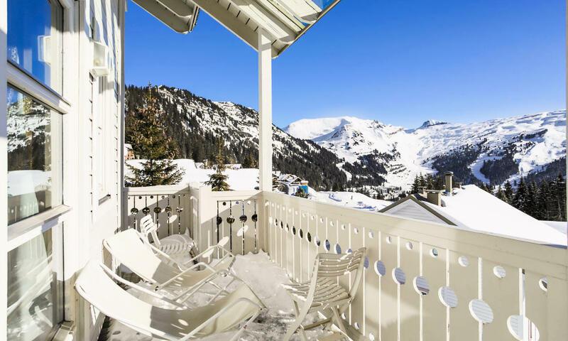 Vacances en montagne Chalet 5 pièces 8 personnes (Sélection 110m²) - Les Chalets de Flaine Hameau - Maeva Home - Flaine - Extérieur hiver