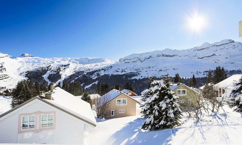 Vacances en montagne Chalet 5 pièces 8 personnes (Sélection 110m²) - Les Chalets de Flaine Hameau - Maeva Home - Flaine - Extérieur hiver