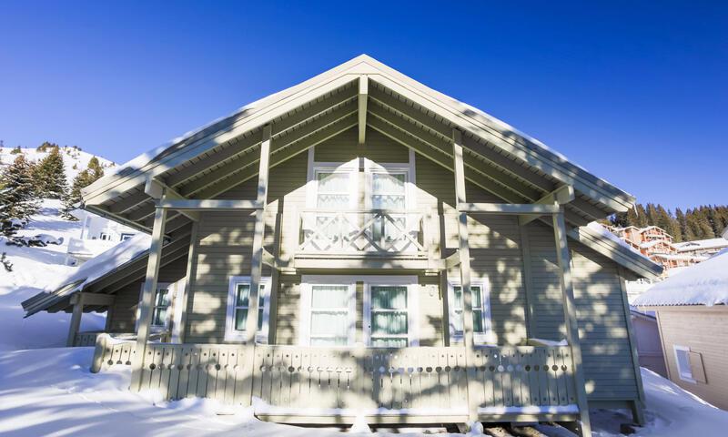 Location au ski Chalet 4 pièces 8 personnes (Sélection 110m²) - Les Chalets de Flaine Hameau - Maeva Home - Flaine - Extérieur hiver