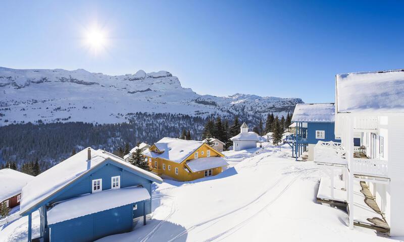 Vacances en montagne Chalet 7 pièces 14 personnes (Prestige 180m²) - Les Chalets de Flaine Hameau - Maeva Home - Flaine - Extérieur hiver