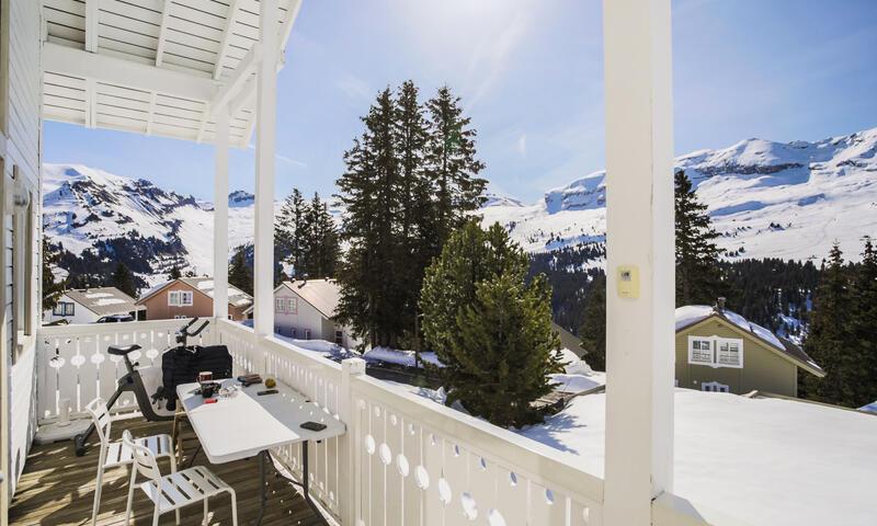 Ski verhuur Chalet 3 kamers 7 personen (Confort 70m²) - Les Chalets de Flaine Hameau - Maeva Home - Flaine - Buiten winter