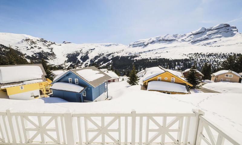 Vacances en montagne Chalet 7 pièces 12 personnes (Confort 180m²) - Les Chalets de Flaine Hameau - Maeva Home - Flaine - Extérieur hiver