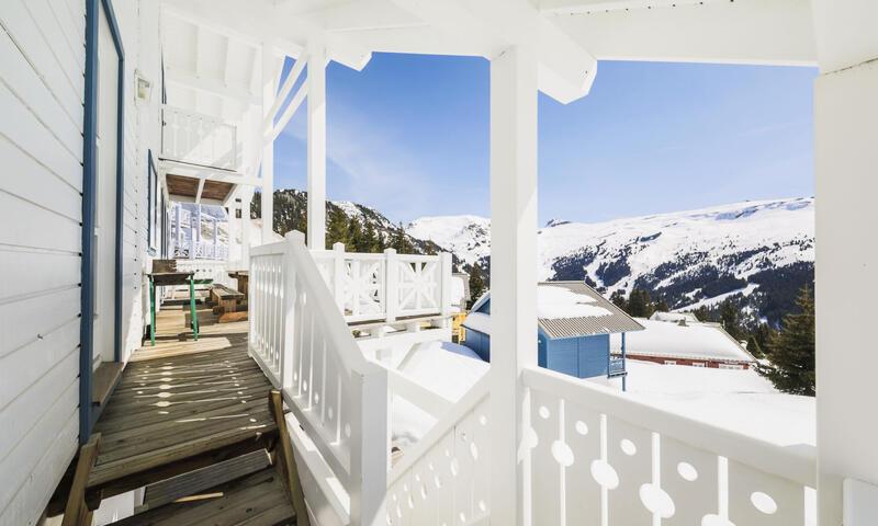 Ski verhuur Chalet 7 kamers 12 personen (Confort 180m²) - Les Chalets de Flaine Hameau - Maeva Home - Flaine - Buiten winter