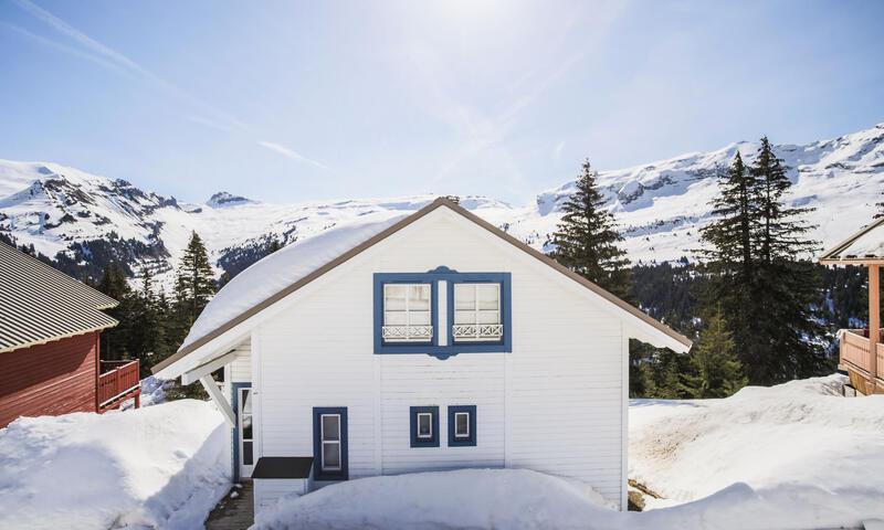 Ski verhuur Chalet 6 kamers 10 personen (Prestige 110m²) - Les Chalets de Flaine Hameau - Maeva Home - Flaine - Buiten winter