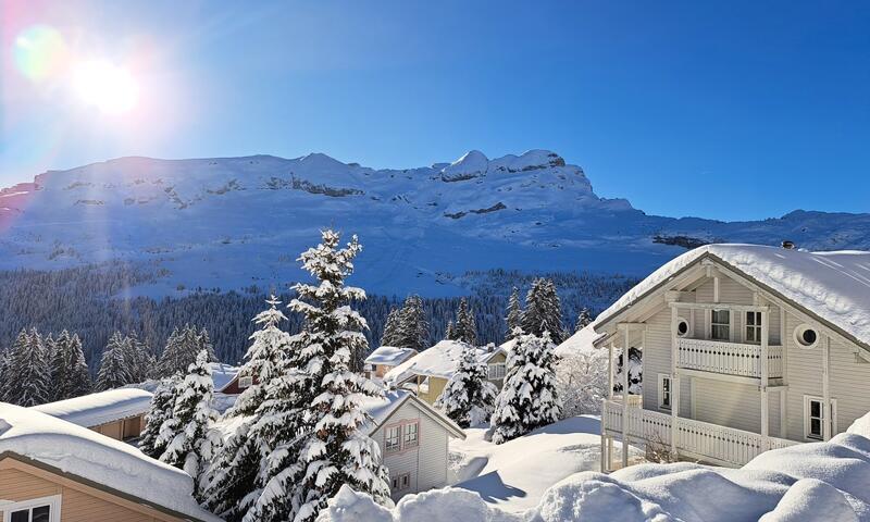 Ski verhuur Les Chalets de Flaine Hameau - Maeva Home - Flaine - Buiten winter