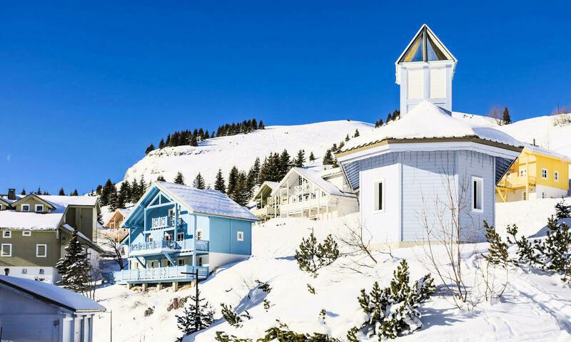 Wynajem na narty Les Chalets de Flaine Hameau - MH - Flaine - Zima na zewnątrz