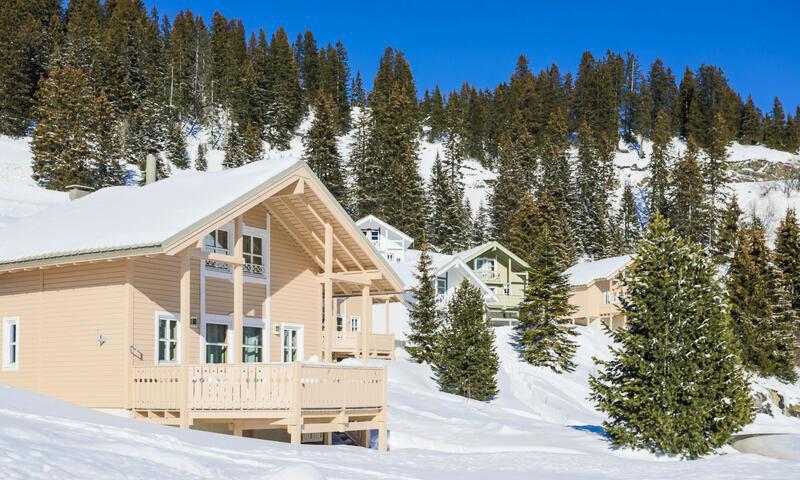 Аренда на лыжном курорте Les Chalets de Flaine Hameau - MH - Flaine - зимой под открытым небом