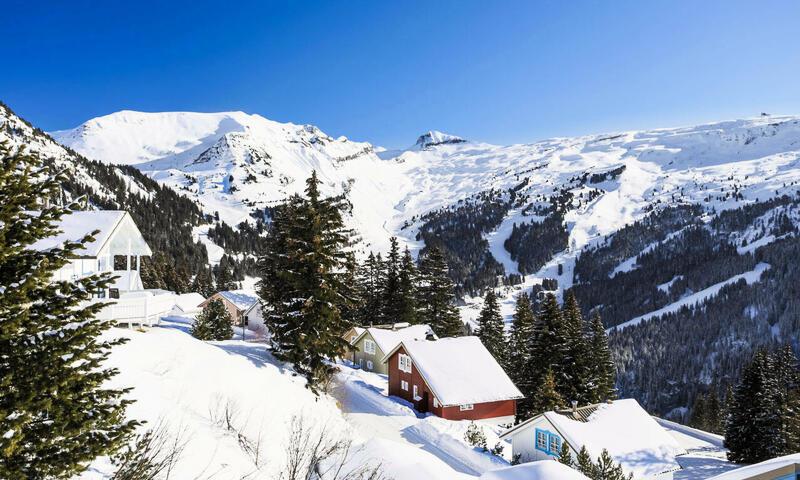 Location au ski Les Chalets de Flaine Hameau - MH - Flaine - Extérieur hiver