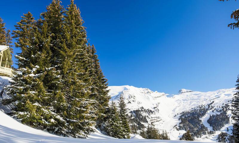 Ski verhuur Les Chalets de Flaine Hameau - MH - Flaine - Buiten winter