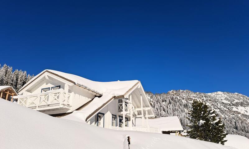 Ski verhuur Les Chalets de Flaine Hameau - MH - Flaine - Buiten winter