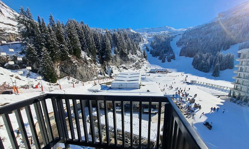 Аренда на лыжном курорте Квартира студия для 4 чел. (Confort 28m²-5) - Résidence Aldébaran - Maeva Home - Flaine - зимой под открытым небом