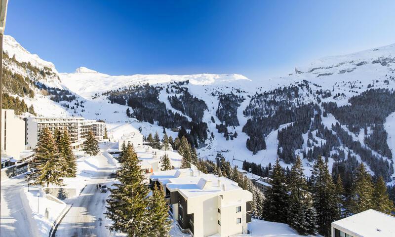 Location au ski Studio 4 personnes (Confort 25m²-6) - Résidence Andromède - Maeva Home - Flaine - Extérieur hiver