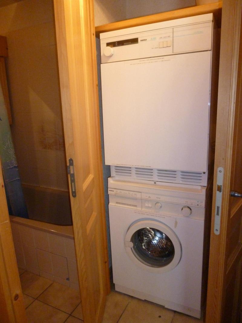 Rent in ski resort 3 room apartment cabin 6 people (07) - Résidence Arche - Flaine - Laundry room