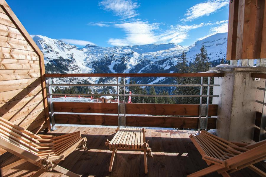 Soggiorno sugli sci Residence Belambra Club Panorama - Flaine - Balcone