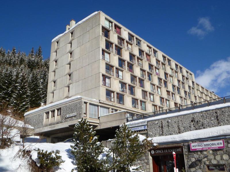 Vacances en montagne Résidence Cassiopée - Flaine - Extérieur hiver