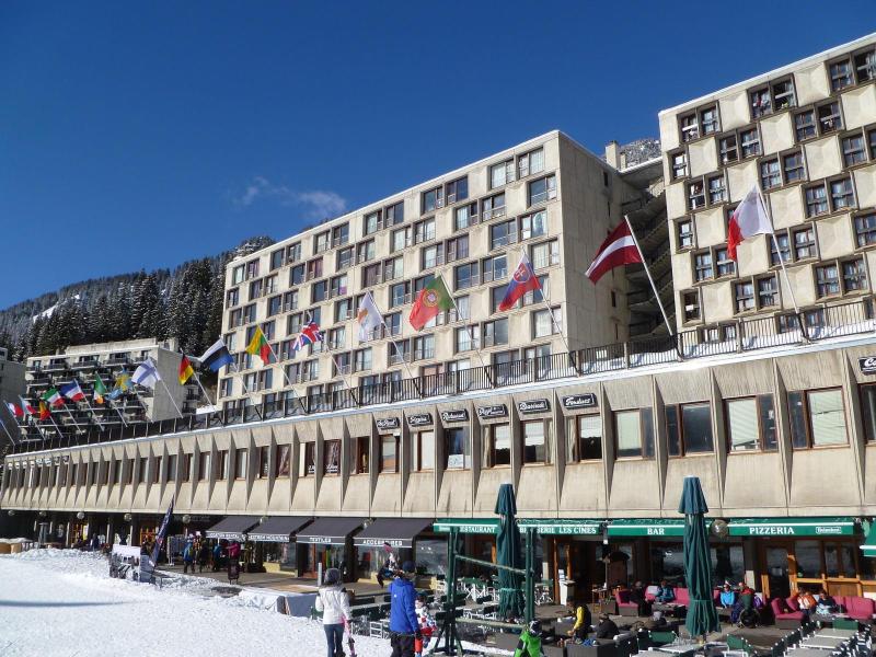 Skiverleih Résidence Cassiopée - Flaine - Draußen im Winter