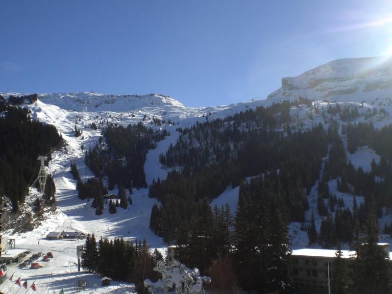 Vacances en montagne Résidence Cassiopée - Flaine - Extérieur hiver