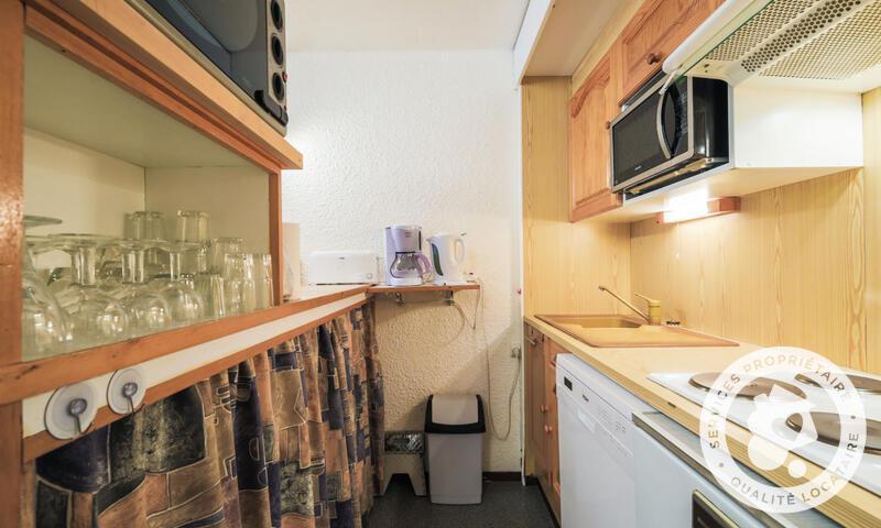 Vacances en montagne Appartement 2 pièces 6 personnes (Confort 41m²-2) - Résidence Gémeaux - Maeva Home - Flaine - Kitchenette
