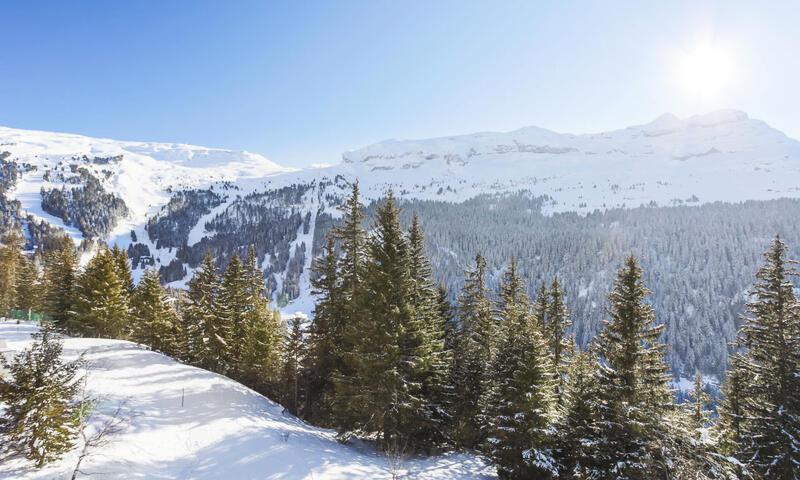 Ski verhuur Studio 4 personen (Confort 26m²-4) - Résidence Iris - Maeva Home - Flaine - Buiten winter
