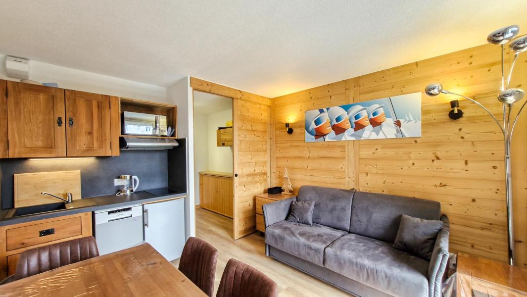 Location au ski Studio cabine 4 personnes (410) - Résidence Iris - Flaine - Séjour