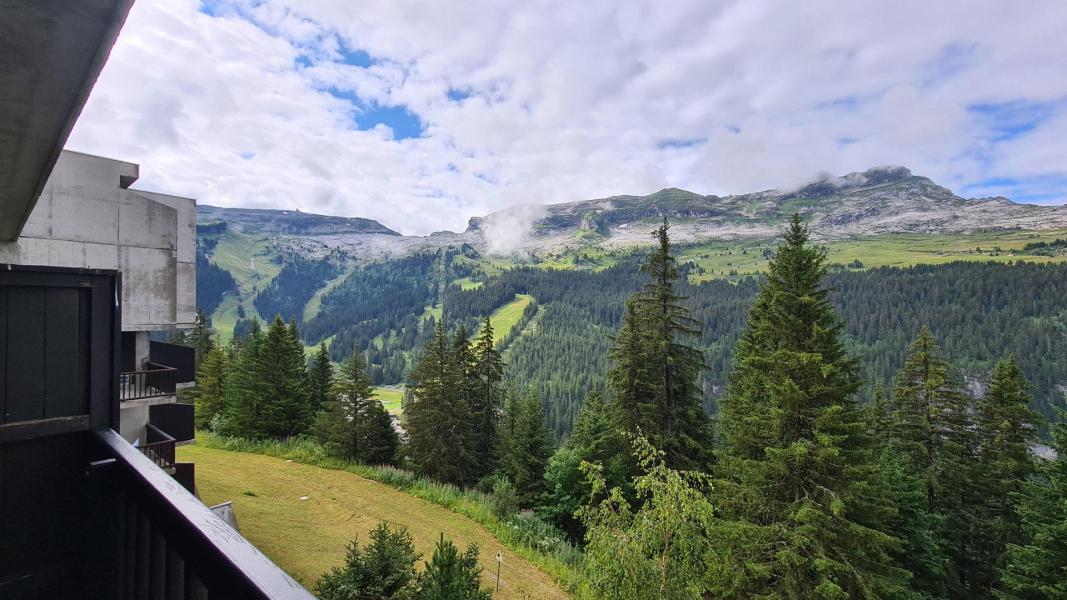 Skiverleih Studio Kabine für 4 Personen (410) - Résidence Iris - Flaine - Balkon