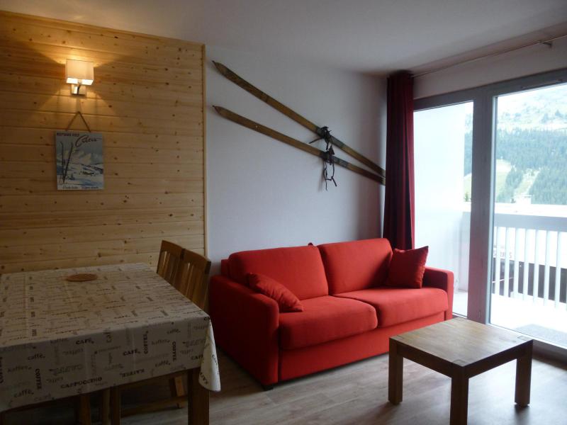 Rent in ski resort 3 room apartment 6 people (11) - Résidence la Petite Ourse - Flaine - Living room