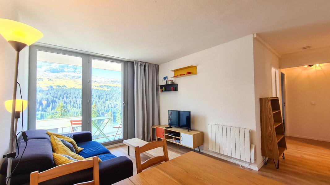 Rent in ski resort 3 room apartment 6 people (18) - Résidence la Petite Ourse - Flaine - Living room