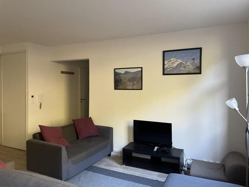 Ski verhuur Appartement 3 kamers 6 personen (03) - Résidence la Petite Ourse - Flaine - Woonkamer