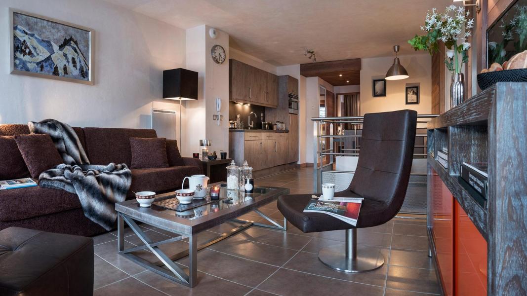 Rent in ski resort Résidence le Centaure - Flaine - Living room