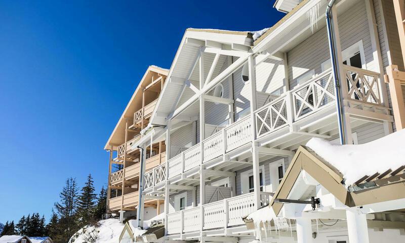 Rent in ski resort Résidence les Châteaux de Crans - MH - Flaine - Winter outside