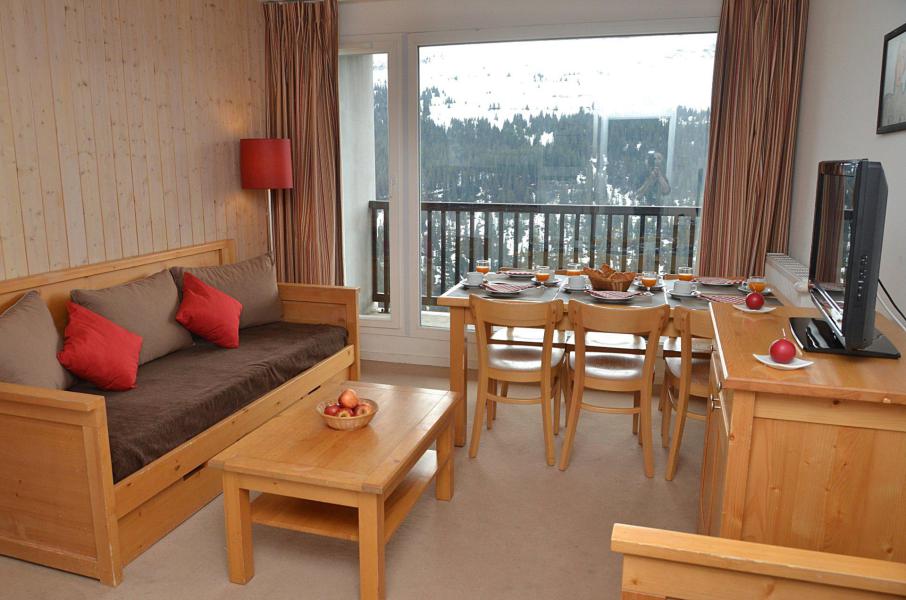 Rent in ski resort Résidence les Pléiades - Flaine - Living room