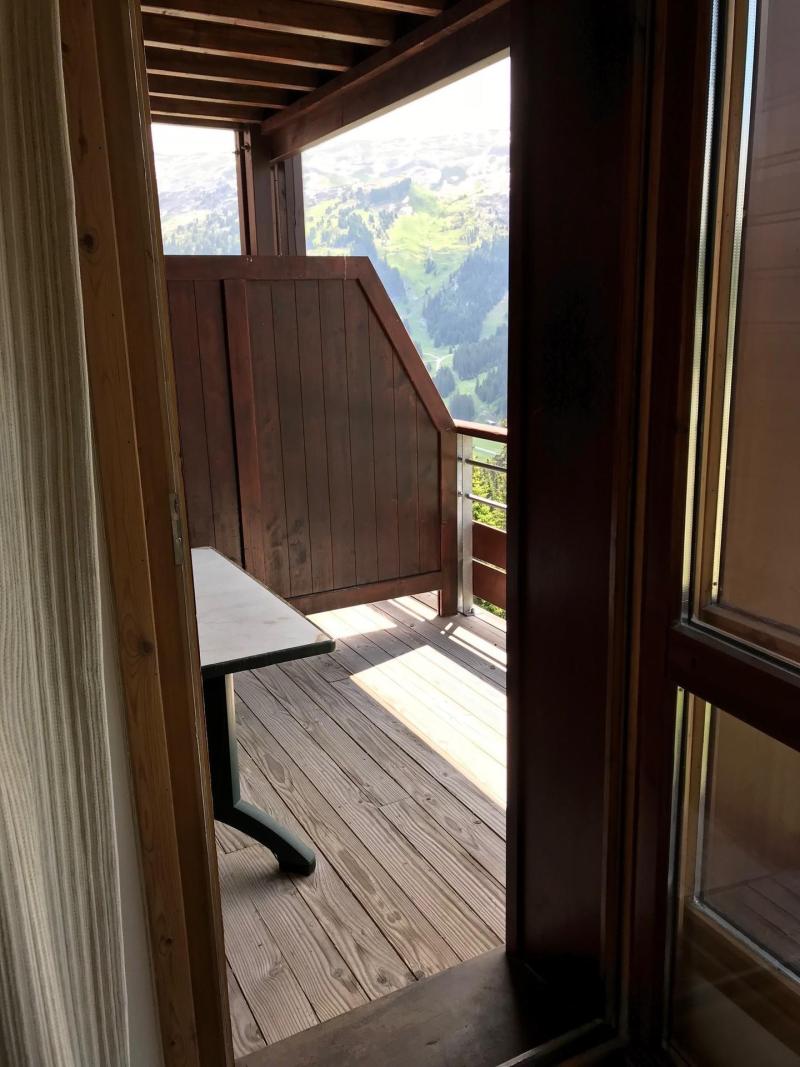 Rent in ski resort 2 room apartment 4 people (128) - Résidence les Terrasses d'Eos - Flaine - Terrace