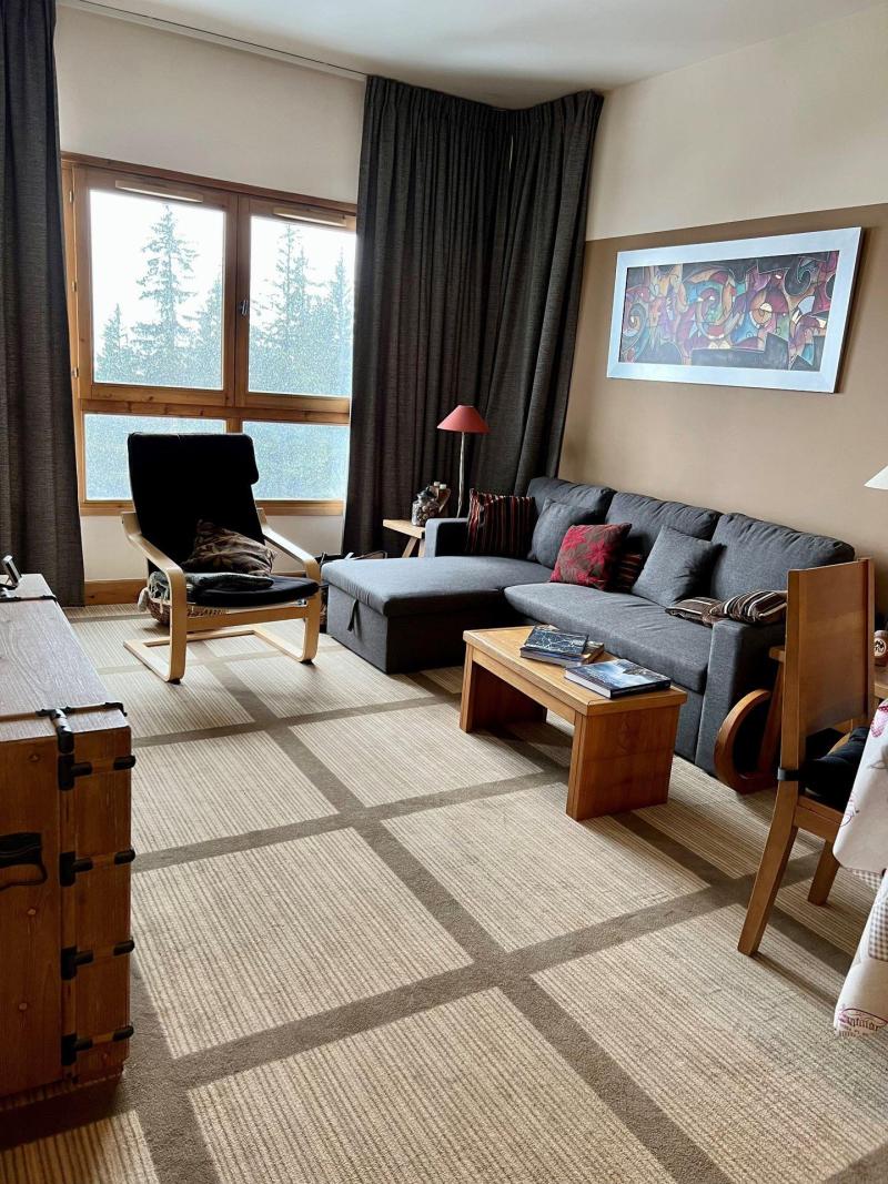 Ski verhuur Appartement 2 kamers 4 personen (128) - Résidence les Terrasses d'Eos - Flaine - Woonkamer