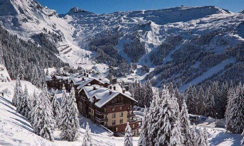 Ski verhuur Résidence les Terrasses d'Eos - MH - Flaine - Buiten winter