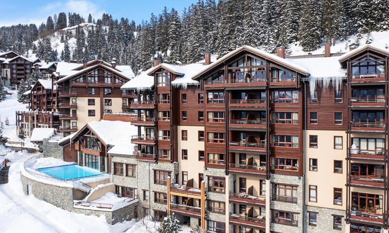 Location au ski Résidence les Terrasses d'Eos - MH - Flaine - Extérieur hiver