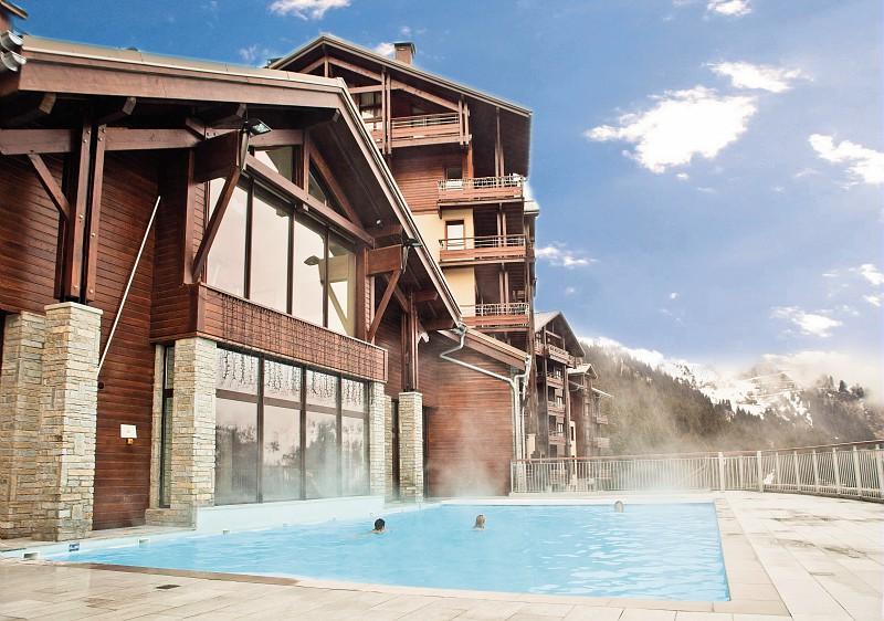 Rent in ski resort Résidence les Terrasses d'Eos - Flaine - Swimming pool