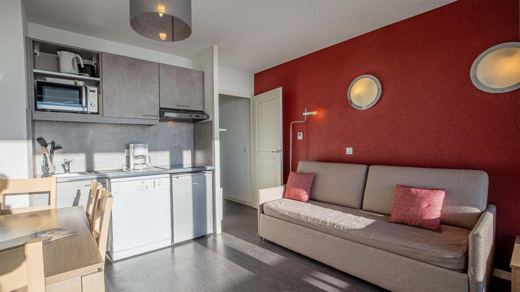 Skiverleih 2-Zimmer-Appartment für 4 Personen (BBF) - Résidence les Terrasses de Veret - Flaine - Wohnzimmer