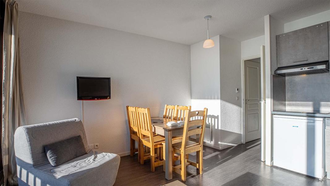 Skiverleih 2-Zimmer-Appartment für 5 Personen (BBQ) - Résidence les Terrasses de Veret - Flaine - Wohnzimmer