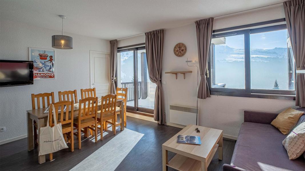 Rent in ski resort 3 room apartment 7 people (BCQ) - Résidence les Terrasses de Veret - Flaine - Living room