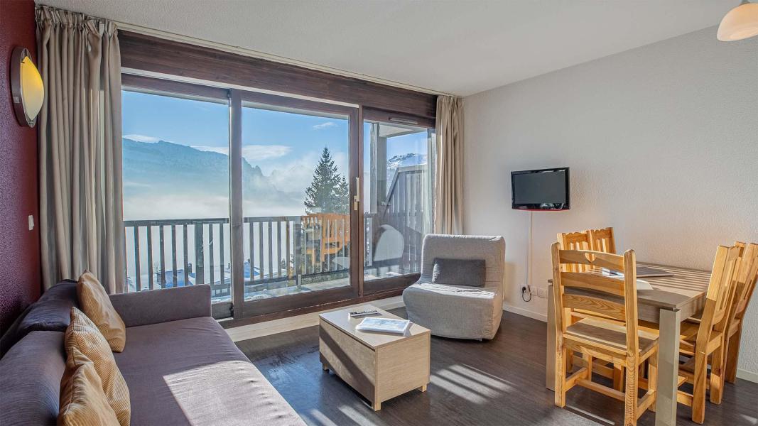 Location au ski Appartement 2 pièces 5 personnes (BBQ) - Résidence les Terrasses de Veret - Flaine - Séjour