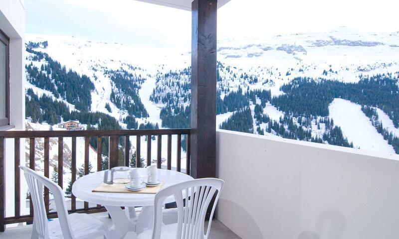 Rent in ski resort Résidence Les Terrasses de Véret *** - MH - Flaine - Winter outside