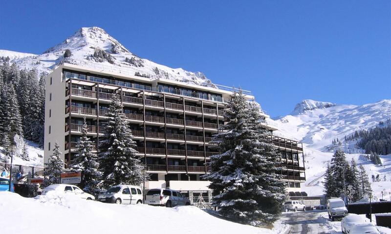 Location au ski Résidence Les Terrasses de Véret *** - MH - Flaine - Extérieur hiver