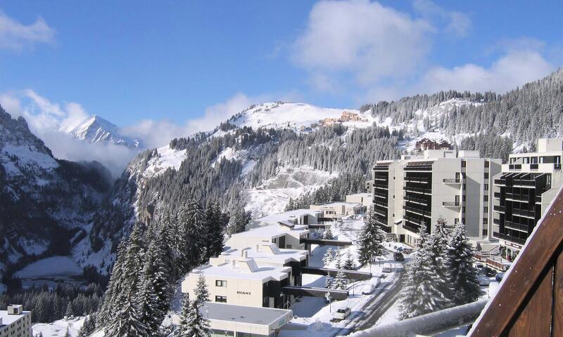 Rent in ski resort Résidence Les Terrasses de Véret *** - MH - Flaine - Winter outside