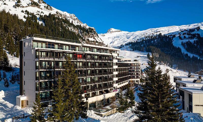 Vacances en montagne Résidence Les Terrasses de Véret *** - MH - Flaine - Extérieur hiver