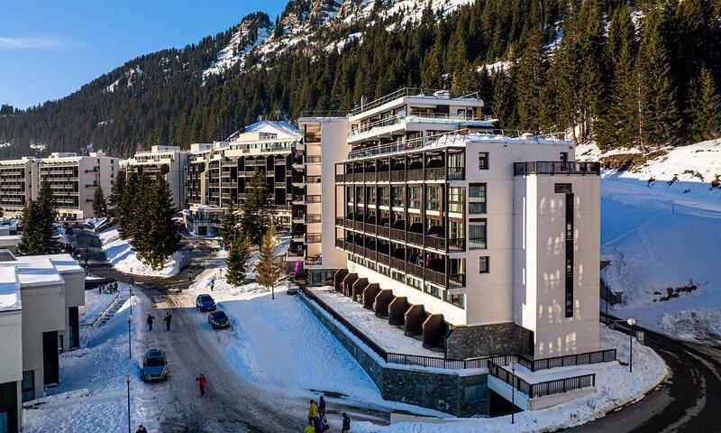 Skiverleih Résidence Les Terrasses de Véret *** - MH - Flaine - Draußen im Winter