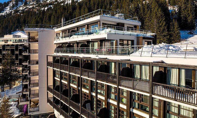 Location au ski Résidence Les Terrasses de Véret *** - MH - Flaine - Extérieur hiver