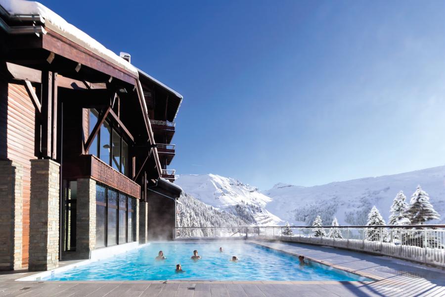Location au ski Résidence P&V Premium les Terrasses d'Eos - Flaine - Extérieur hiver